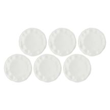LA PORCELLANA BIANCA LUNIA Set of 6 dinner plates 28 cm