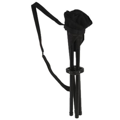 4. FISHING CHAIR FOLDING STOOL REDCLIFFS 33X33X40CM BLACK