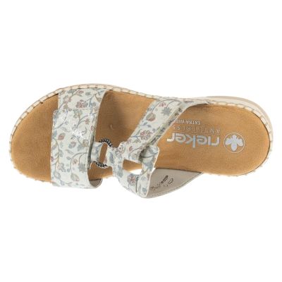 3. Rieker Slides 66292-90 White 36