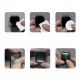 4. Tech-Protect Glass Flex+ 2-Pack Hybrid Glass for Huawei Watch Fit 5 - Black