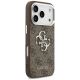 4. Guess 4G Big 4G Classic Logo case for iPhone 17 Pro brown - silver