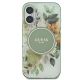 3. Guess IML Flower & Tonal Circle MagSafe case for iPhone 16 Plus - green