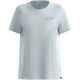 4. Women's short-sleeve T-shirt ODLO T-shirt crew neck s/s COTTON BLEND UNLIMITED, blue