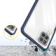 6. Clear 3in1 Case for Samsung Galaxy A22 4G Frame Gel Cover Blue