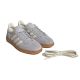 5. Adidas Handball Spezial Grey Two / Cream White / Cloud White Women's Sports Shoes - IF7086