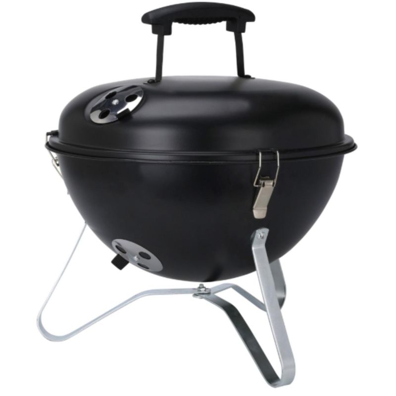 5. 37 CM BLACK KETTLE-STYLE PORTABLE GRILL