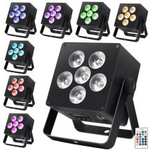 LIGHT4ME ACCU PAR RGBWA-UV Battery-Powered Spotlight