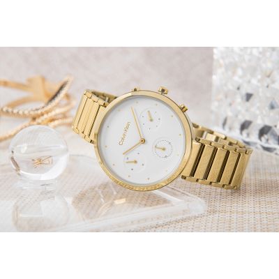 6. CALVIN KLEIN Minimalistic T Bar Women's Watch 25200284 + BOX