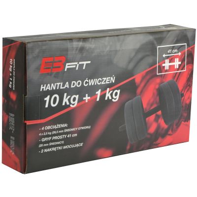 22. EBfit composite adjustable dumbbell 10 kg