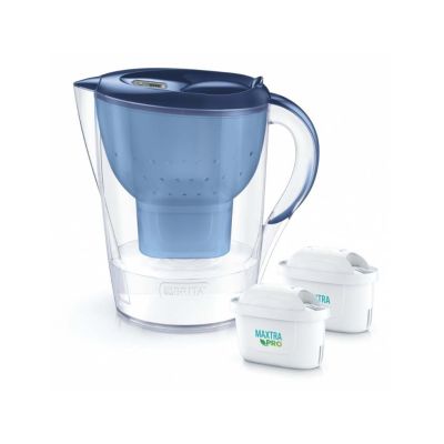 Brita Marella XL filter jug + 2 MaxtraPro PP cartridges (3.5l; blue)