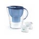 Brita Marella XL filter jug + 2 MaxtraPro PP cartridges (3.5l; blue)
