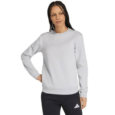 Women's adidas Entrada 26 Sweat Top Gray KB3948