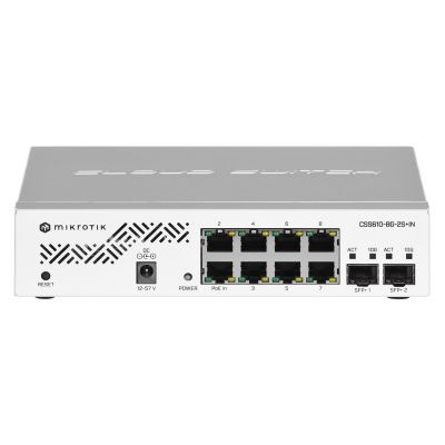 2. Switch Mikrotik CSS610-8G-2S+IN 10p Managed Gigabit/10G