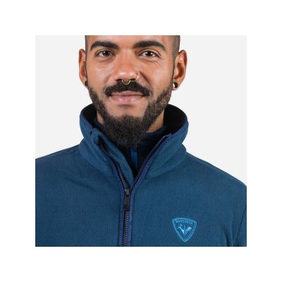 2. Rossignol Strawpile Fleece Fz Navy Blue Sweatshirt
