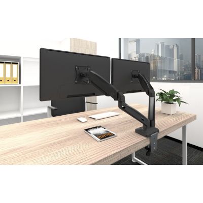 9. Equip Table Mount 17"-32" / 2TFT 360° Gas Spring 9 kg retail