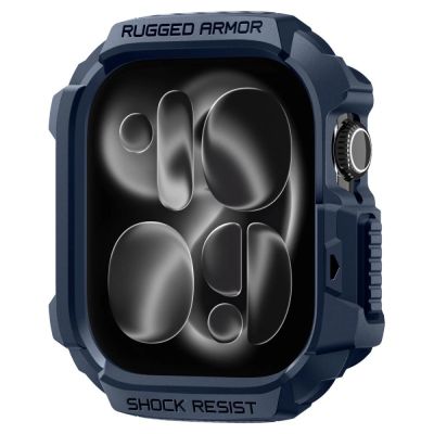 2. Spigen Rugged Armor Case for Apple Watch 42mm - Navy Blue