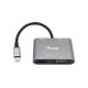 Equip 133483 Wired Docking Station USB 3.2 Gen 1 (3.1 Gen 1) Type-C Black, Gray