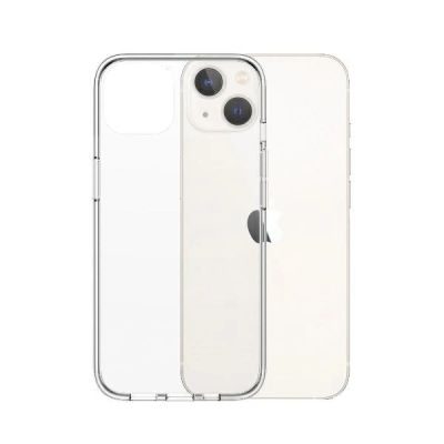 5. PanzerGlass ClearCase antibacterial case with Military Grade certificate for iPhone 13 / 14 / 15 - transparent