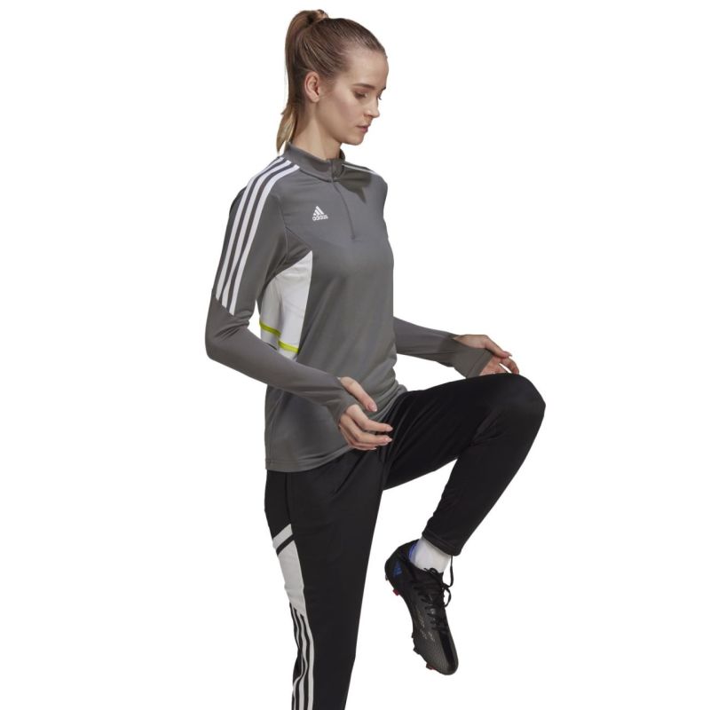 11. Women's adidas Condivo 22 Training sweatshirt gray HD2308