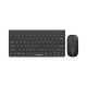 4. Wozinsky Wireless Keyboard + Compact Mouse Set - Black