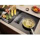 4. Induction hob with built-in extractor hood ELECTROLUX ECC83443CZ SaphirMatt black matt 80 cm