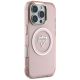 4. Guess IML Metal Mountain Logo MagSafe iPhone 16 Pro Max Case - Pink