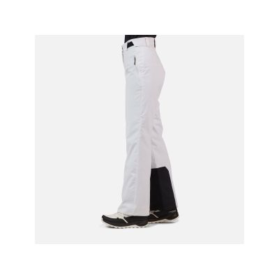 3. Women's ROSSIGNOL W Strawpile Insulated Pant ski trousers, white