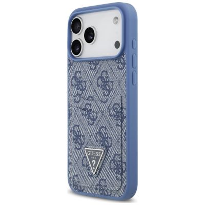 2. Guess 4G nauble Card Triange Case for iPhone 18 Pro Max / 17 Pro Max – blue