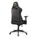 5. COUGAR CGR-A2F-GLB Universal Gaming Chair with Padded Upholstered Seat, Black, Gold