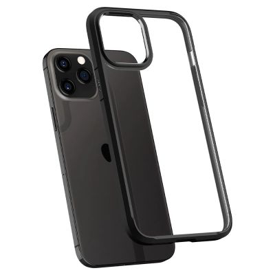 19. Spigen Ultra Hybrid Case for iPhone 12 / iPhone 12 Pro - Matte Black