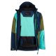 4. Trollkids Kids Hallingdal Jacket pine green/mystic blue/arctic blue (226-355)
