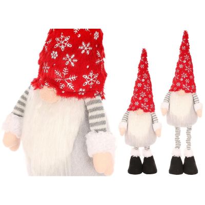 8. DECORATIVE gnome with telescopic legs 56-75cm