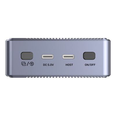 10. Unitek enclosure 2x M.2 20 Gb/s RAID0, RAID1 + cloning