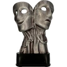 Cast figurine - theater