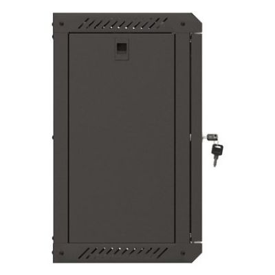 4. Lanberg WF11-3309-10B 9U Wall-Mounted Cabinet, Black