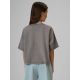 2. Girls' cotton T-shirt 4F 4FJRSS26TTSHF3983-25S