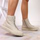 3. Rieker W RKR279C insulated platform ankle boots, beige