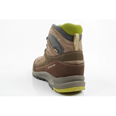 5. Aku Gea Gore-tex men's leather ankle trekking shoes brown