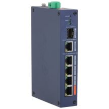 Dahua Technology CHS4106-4ET-60 Managed L2 Fast Ethernet (10/100) Network Switch Supports PoE Desktop Blue