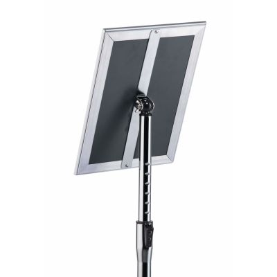 6. Durable 479823 Sign Holder and Display Stand A4 Aluminum, Plastic, Steel Silver