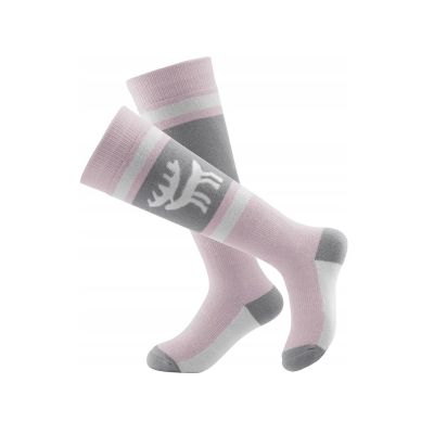 Qunature Pink Winter Thermal Socks, 32–36