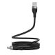 5. Acefast C11-04 USB-A - USB-C 3A Cable 1.2m Magnetic Braid - Black