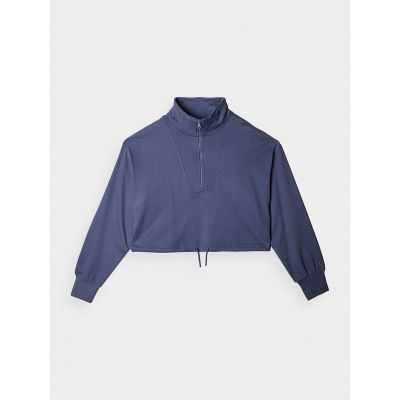 9. Women's sweatshirt without hood 4F x Anna Lewandowska 4F 4FALSAW24TSWSF1743-31S