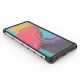 10. Honeycomb case armored cover with a gel frame for Samsung Galaxy M53 5G transparent