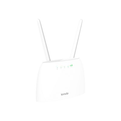 6. Tenda N300 Wireless Router Fast Ethernet Single Frequency (2.4GHz) 4G White