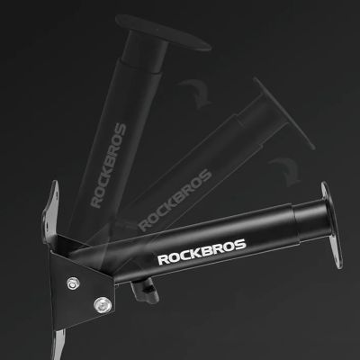 7. Rockbros 27210016001 Wall Mount Bike Hanger - Black