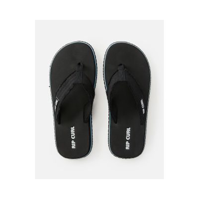 6. RIP CURL Chiba Open Toe Flip-Flops - Black