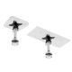 3. Oplite 102069 Keyboard and Mouse Stand