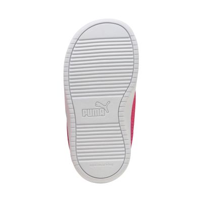 6. Puma Rickie Classic V Inf Children's Shoes White and Pink 394254 24