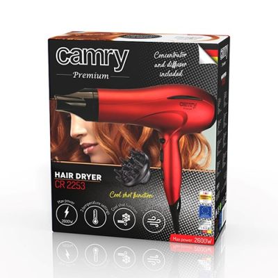 2. CAMRY CR 2253 Hair Dryer